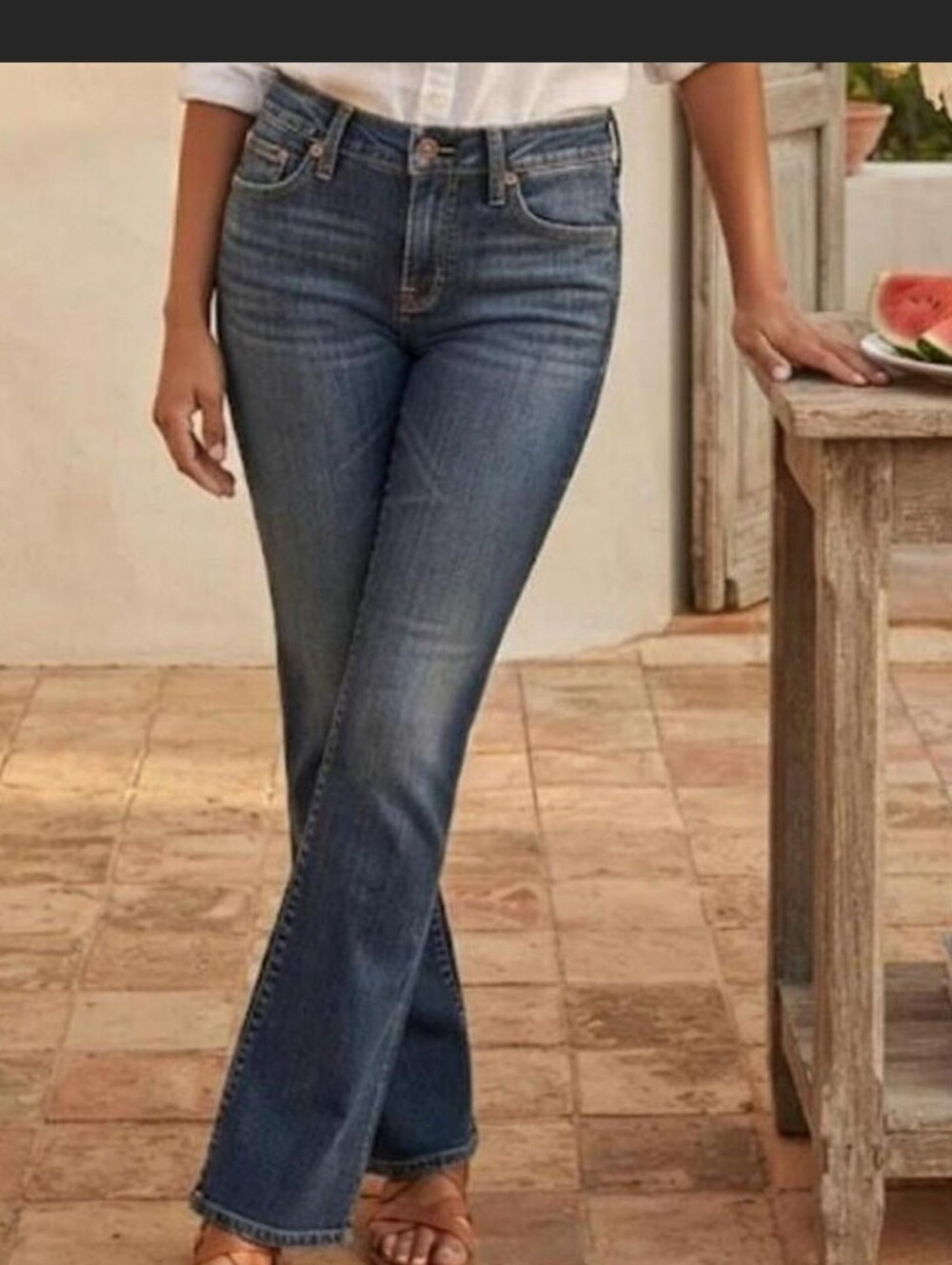 Lucky Brand Medium Wash Flare Jeans